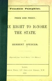 Tapa de The right to ignore the state