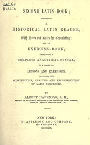 Tapa de Second Latin book