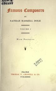 Tapa de Score of famous composers