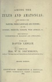 Tapa de Among the Zulus and Amatongas