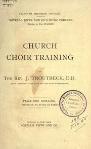 Tapa de Church choir training