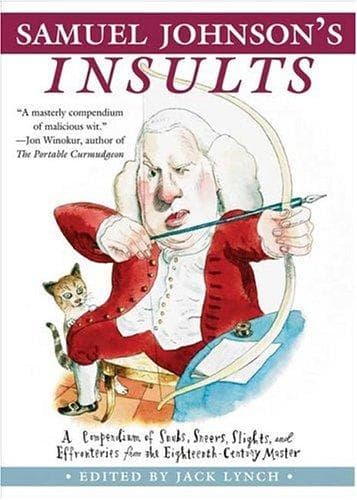 Tapa de Samuel Johnson's insults