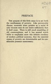 Tapa de The abolition of poverty
