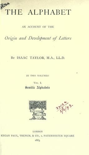 Tapa de The Alphabet