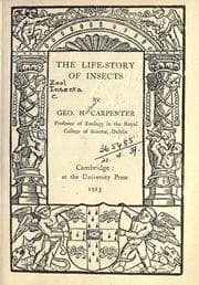 Tapa de The life-story of insects
