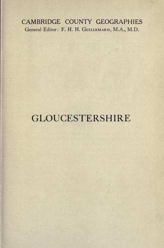 Tapa de Gloucestershire