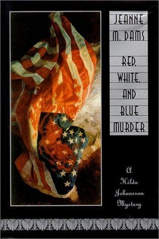 Tapa de Red, white, and blue murder