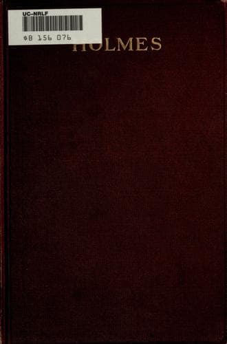 Tapa de Oliver Wendell Holmes