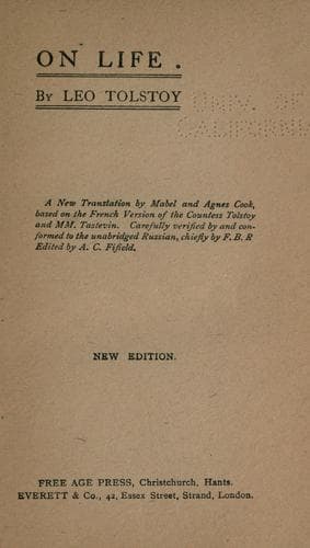 Tapa de O zhizni