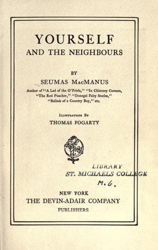 Tapa de Yourself and the neighbours