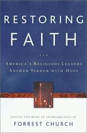Tapa de Restoring Faith