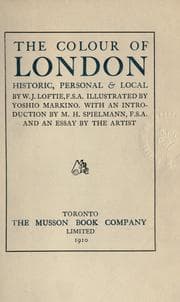 Tapa de The colour of London, historic, personal, & local