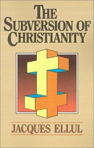 Tapa de The subversion of Christianity