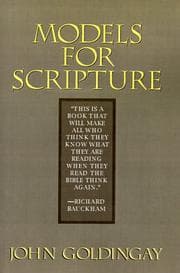 Tapa de Models for Scripture