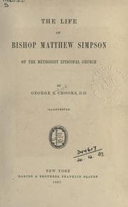 Tapa de The life of Bishop Matthew Simpson