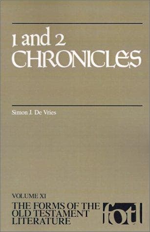 Tapa de 1 and 2 Chronicles