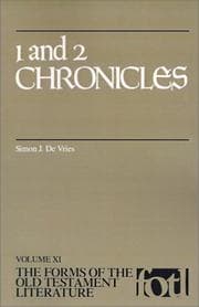 Tapa de 1 and 2 Chronicles