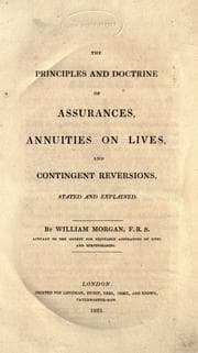 Tapa de The principles and doctrine of assurances