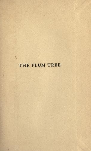 Tapa de The plum tree.