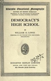 Tapa de Democracy's High School