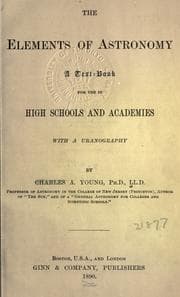 Tapa de The elements of astronomy