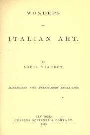 Tapa de Wonders of Italian art