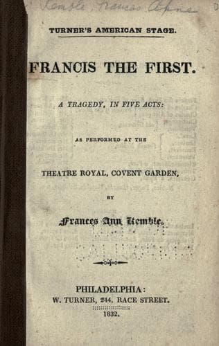 Tapa de Francis the First