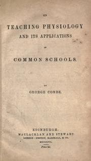 Tapa de On teaching physiology and its applications in common schools