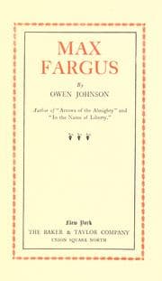 Tapa de Max Fargus
