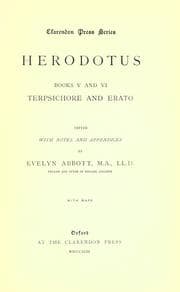 Tapa de Herodotus, books V and VI