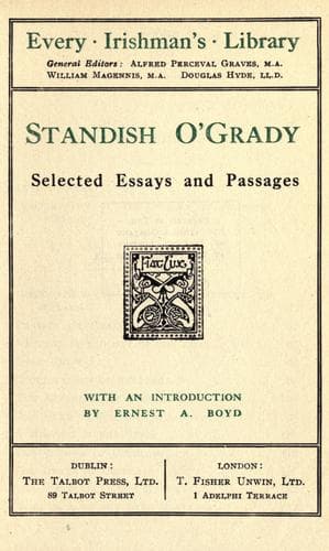 Tapa de Standish O'Grady