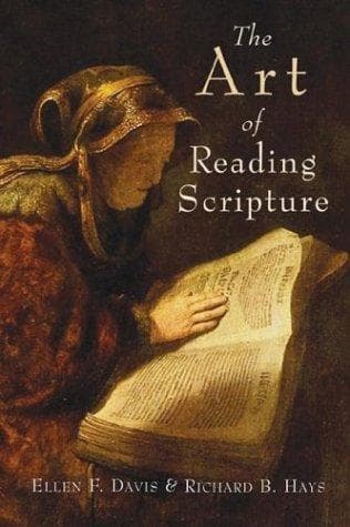 Tapa de The art of reading Scripture
