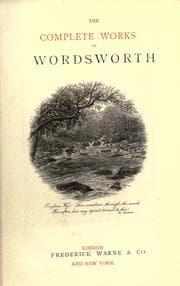 Tapa de The complete works of Wordsworth