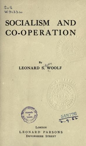 Tapa de Socialism and co-operation