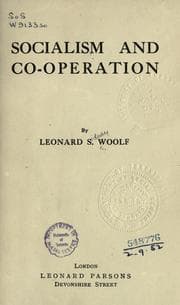 Tapa de Socialism and co-operation
