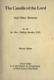 Tapa de The candle of the Lord and other sermons