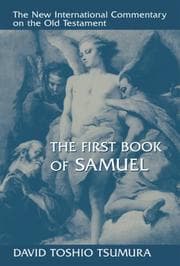 Tapa de The First Book of Samuel (New International Commentary on the Old Testament)