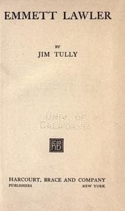 Tapa de Emmett Lawler