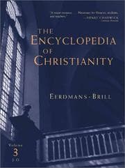 Tapa de Encyclopedia of Christianity Vol. 3 : (J-O)