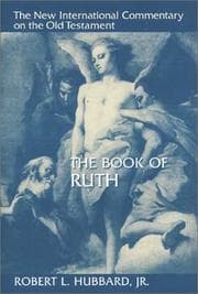 Tapa de The Book of Ruth (New International Commentary on the Old Testament)