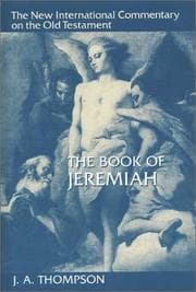 Tapa de The Book of Jeremiah (New International Commentary on the Old Testament)