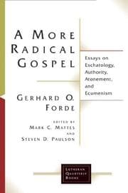 Tapa de A more radical Gospel