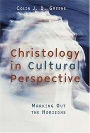 Tapa de Christology in Cultural Perspective
