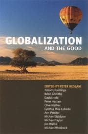 Tapa de Globalization and the good