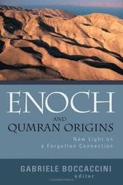 Tapa de Enoch and Qumran origins