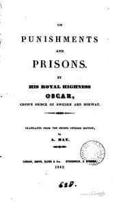 Tapa de On punishments and prisons