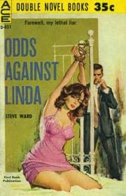 Tapa de A Key to the Morgue / Odds Against Linda (Ace Mystery Double, D-451)