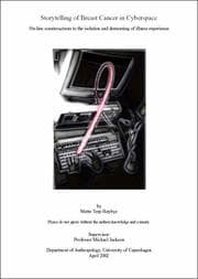 Tapa de Storytelling of breast cancer in cyberspace