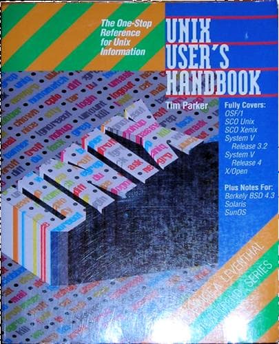 Tapa de Unix user's handbook
