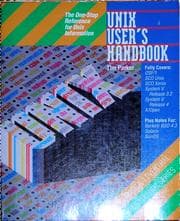 Tapa de Unix user's handbook